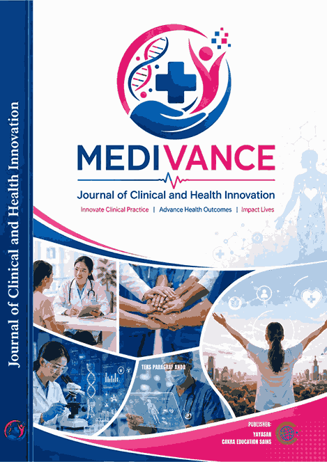 Medivance: Journal of Clinical and Health Innovation (JCHI) header banner
